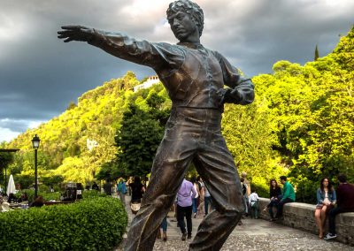 Imagen monumento Bailaor Mario Maya